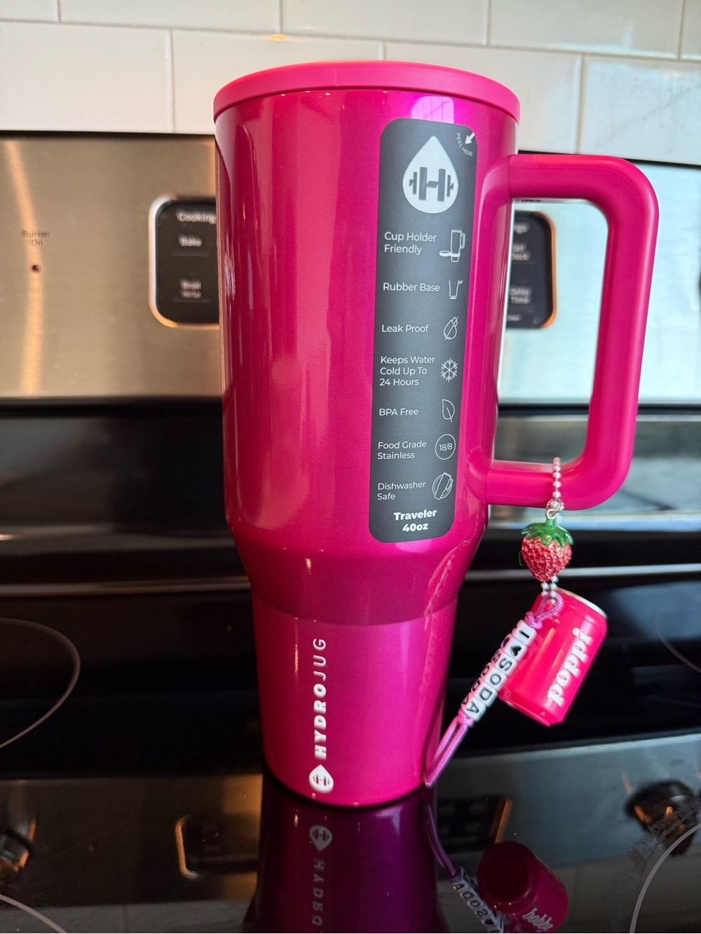 Poppi x Hydrojug tumbler
